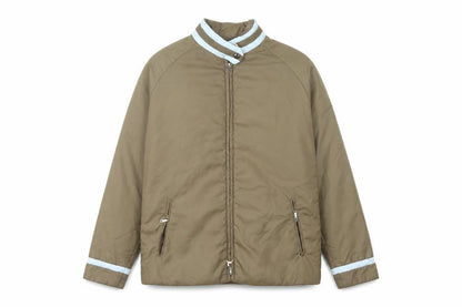 Mens UK Size M White Stag Brown Puffer Jacket