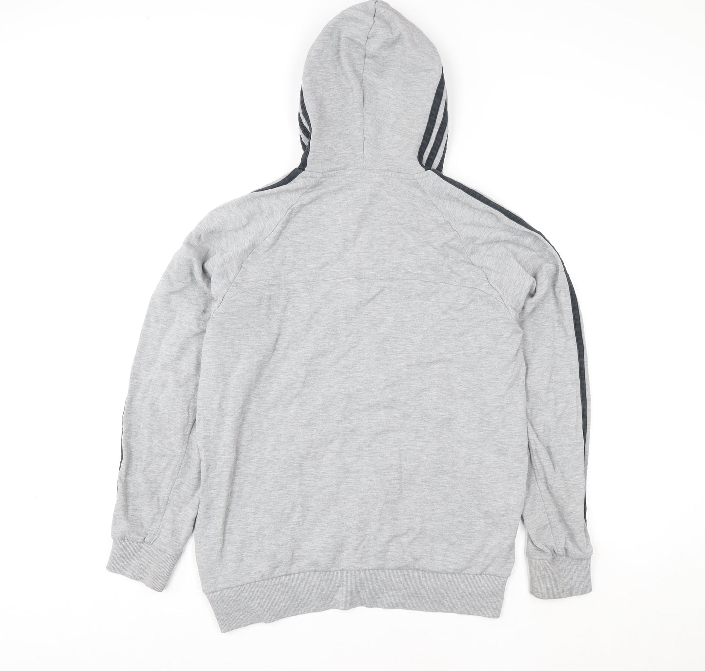 Mens UK Size M adidas Grey Pullover Hoodie