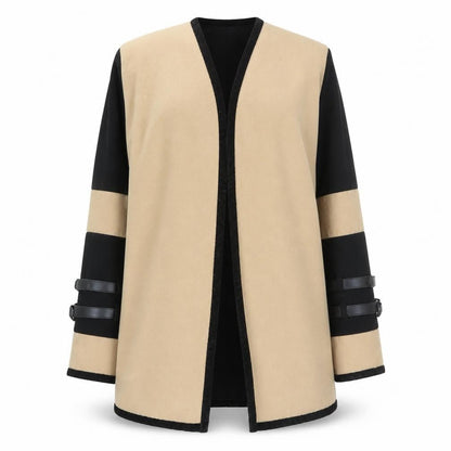 Womens UK Size M Absolutely Faith Beige Overcoat