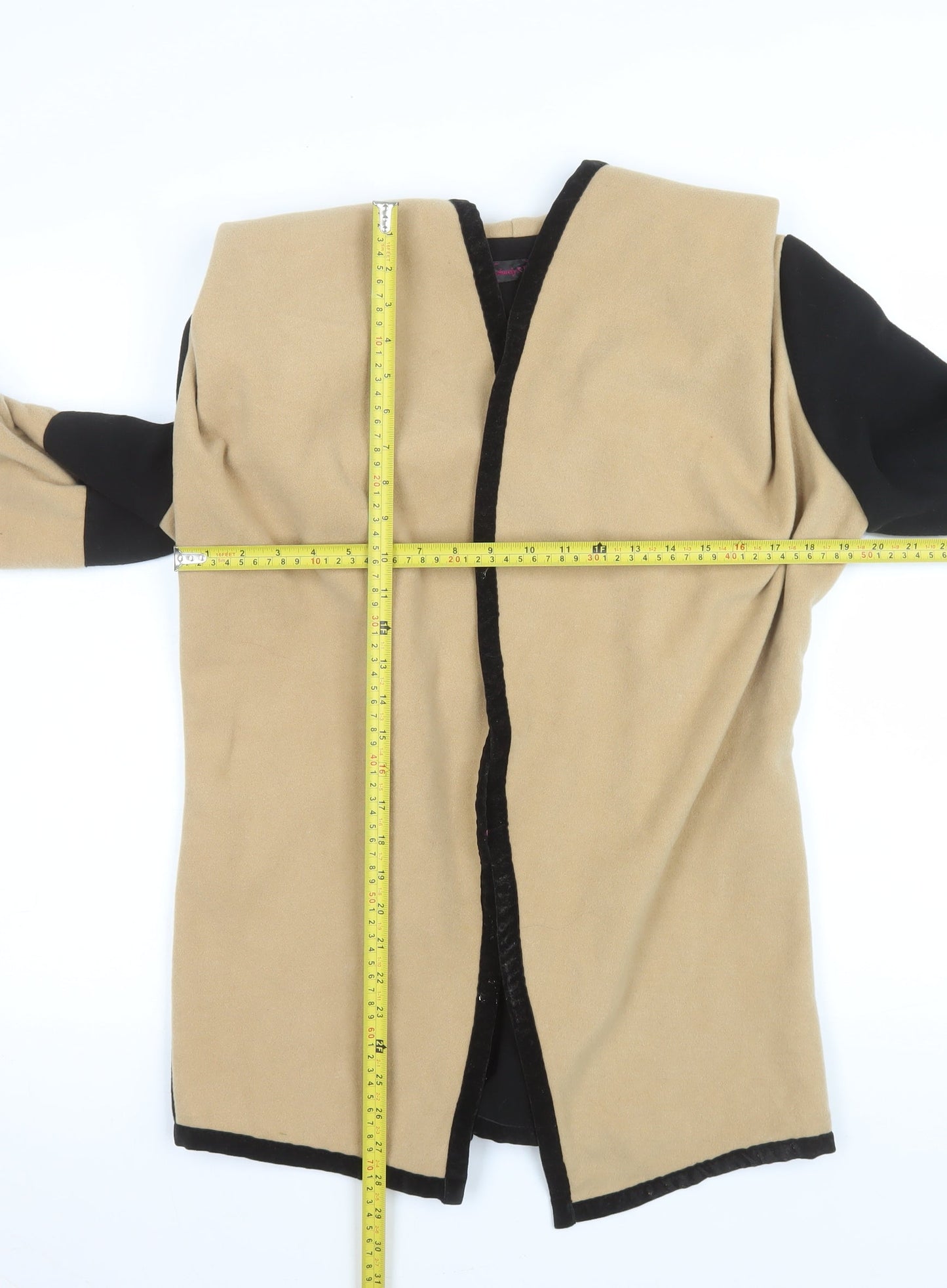 Womens UK Size M Absolutely Faith Beige Overcoat