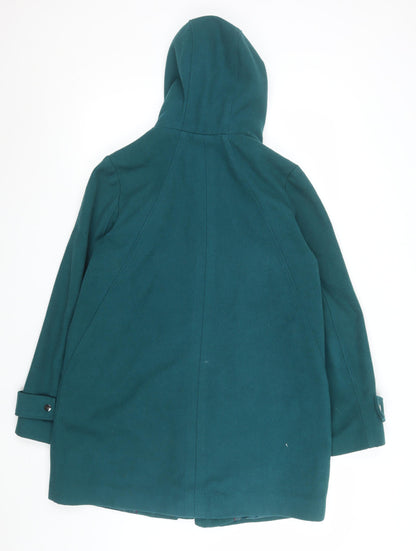 Womens UK Size 14 Maine New England Green Parka Coat