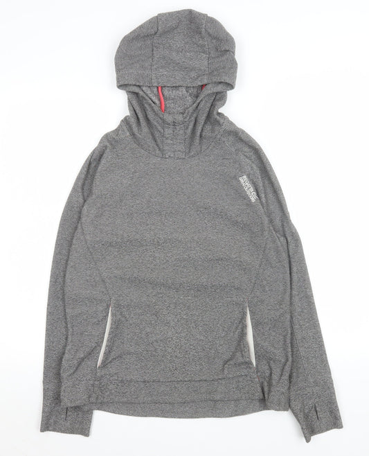 Womens UK Size 12 Regatta Grey Pullover Hoodie