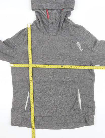 Womens UK Size 12 Regatta Grey Pullover Hoodie