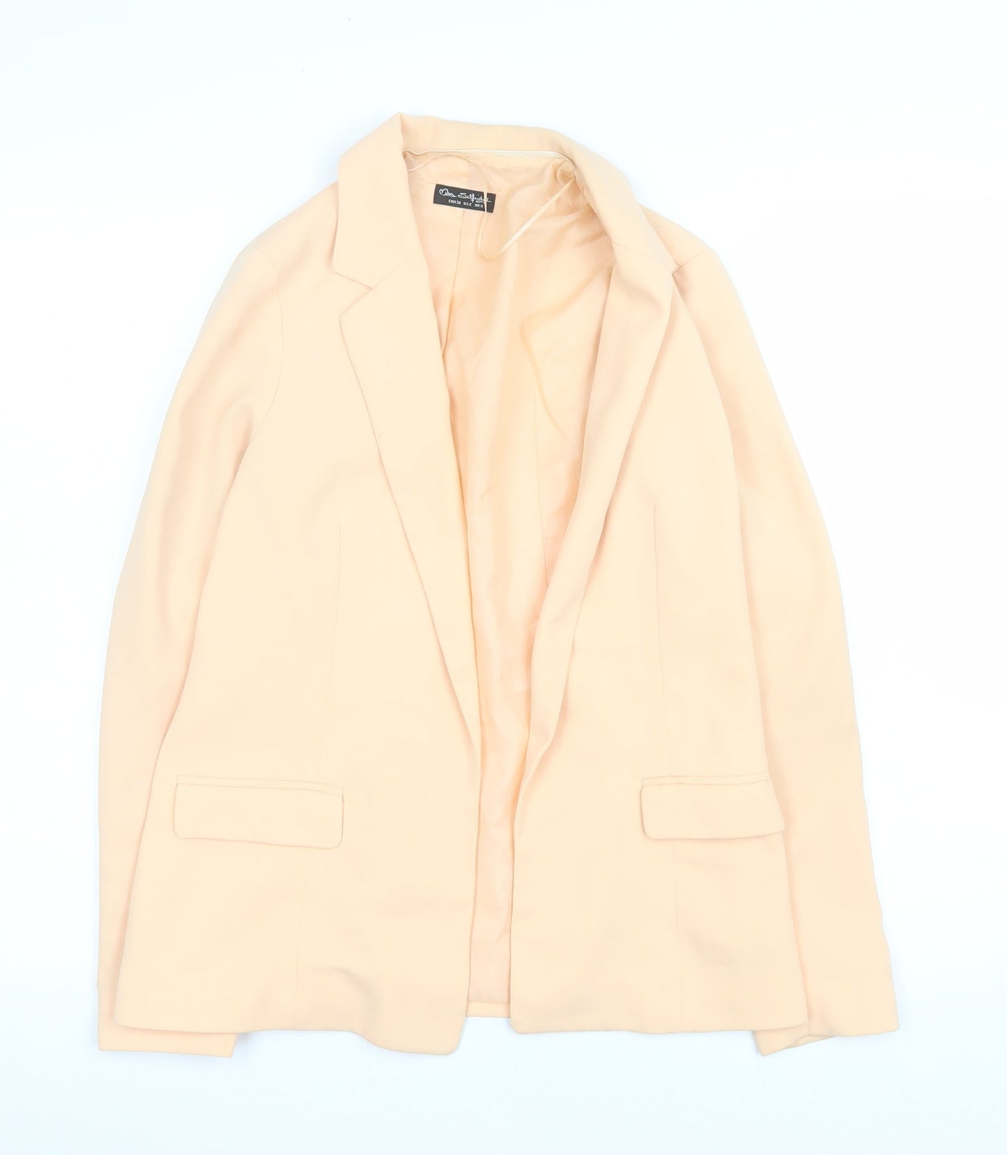 Womens UK Size 6 Miss Selfridge Regular Beige Blazer