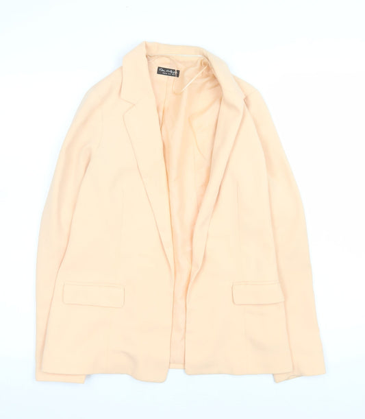 Womens UK Size 6 Miss Selfridge Regular Beige Blazer