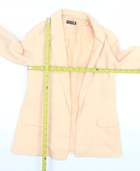 Womens UK Size 6 Miss Selfridge Regular Beige Blazer