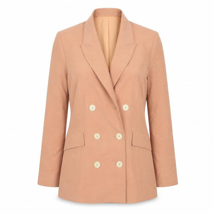 Womens UK Size 6 Mango Regular Brown Blazer