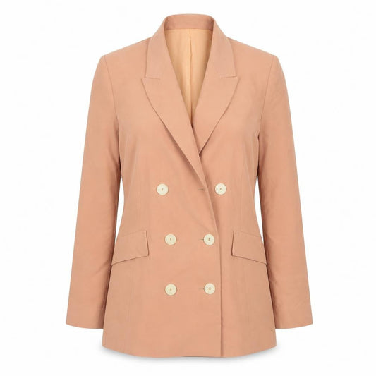 Womens UK Size 6 Mango Regular Brown Blazer