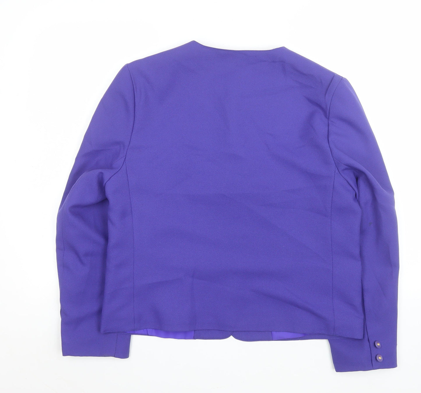 Womens UK Size 14 Debenhams Regular Purple Blazer