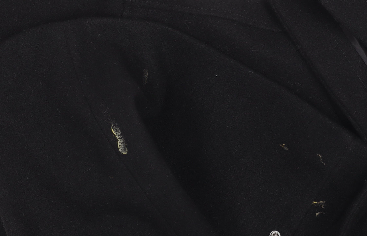 Unisex Adults UK Size 34 Topshop Black Overcoat