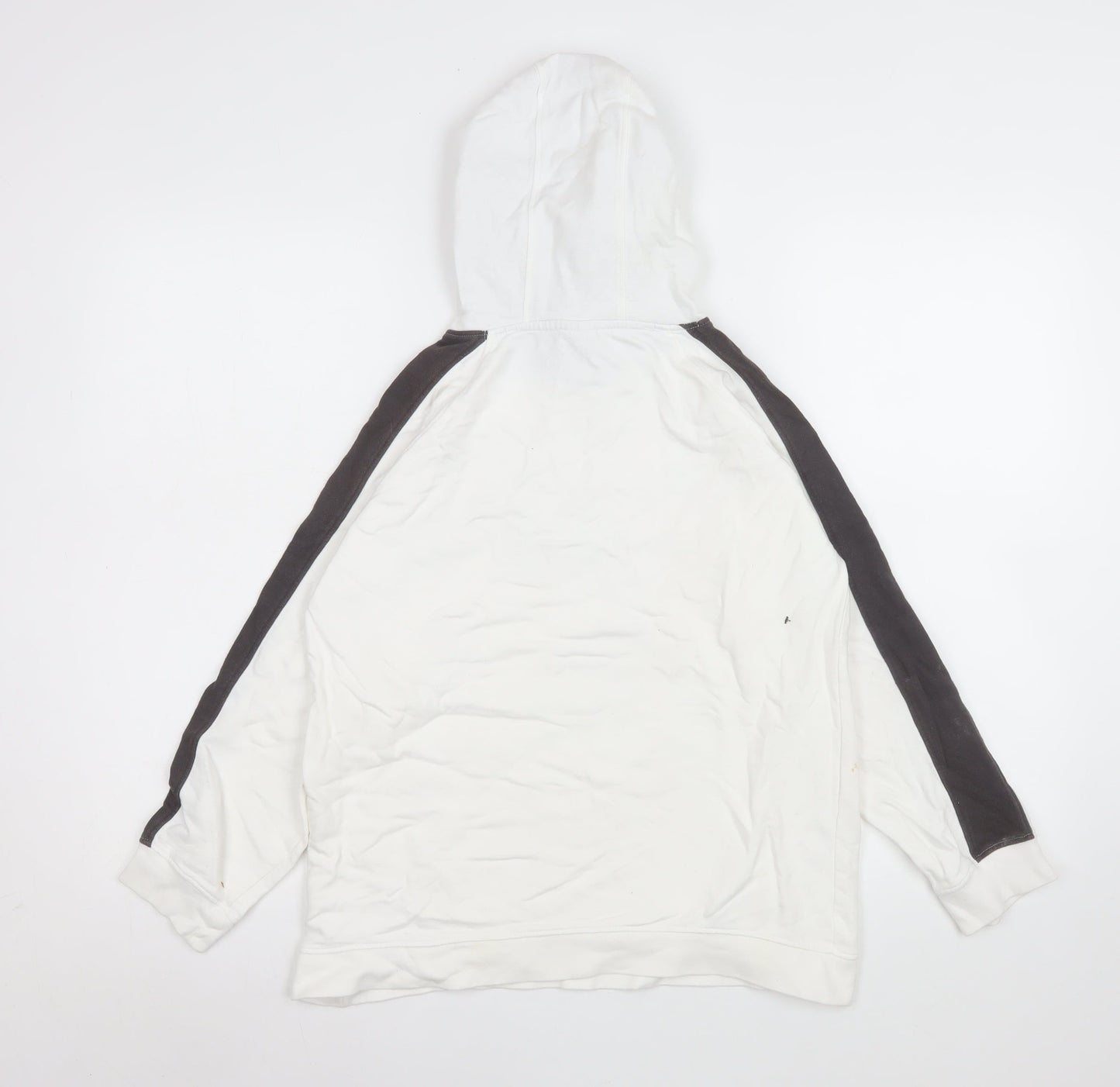 Teens UK Size 14 Rebel White Pullover Hoodie
