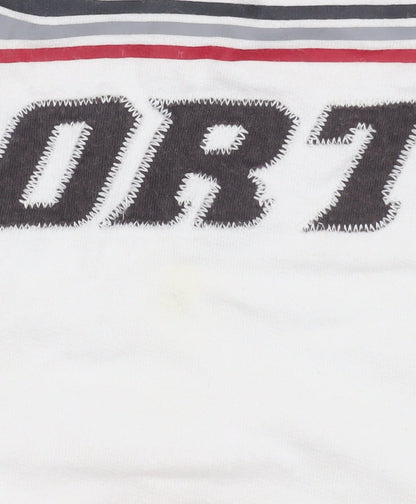 Teens UK Size 14 Rebel White Pullover Hoodie