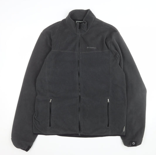Mens UK Size 2XL Quechua Black Basic Jacket