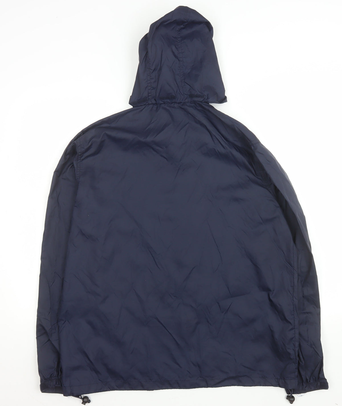 Mens UK Size M Project Basic Blue Windbreaker Coat