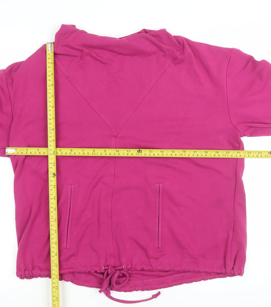 Womens UK Size L Dunnes Stores Pink Tunic Blouse