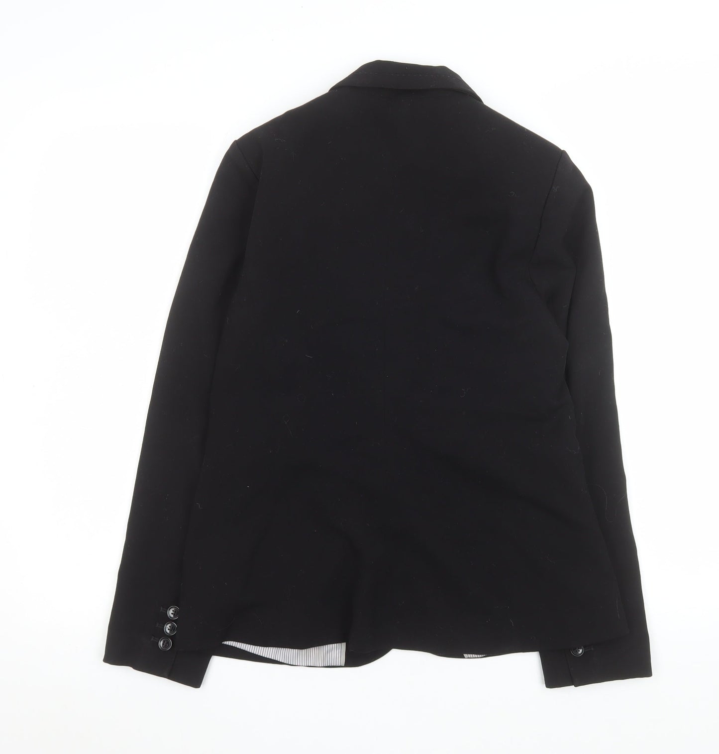 Womens UK Size 10 Debenhams Petites Black Blazer