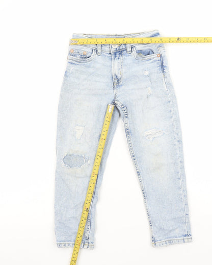 Girls UK Size 6 Years Zara Regular Fit Boyfriend Jeans