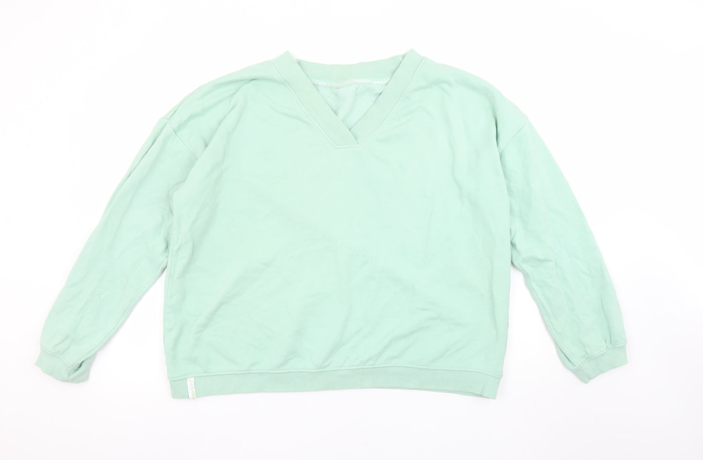 Womens UK Size 2XL bekkin Green Pullover Sweatshirt