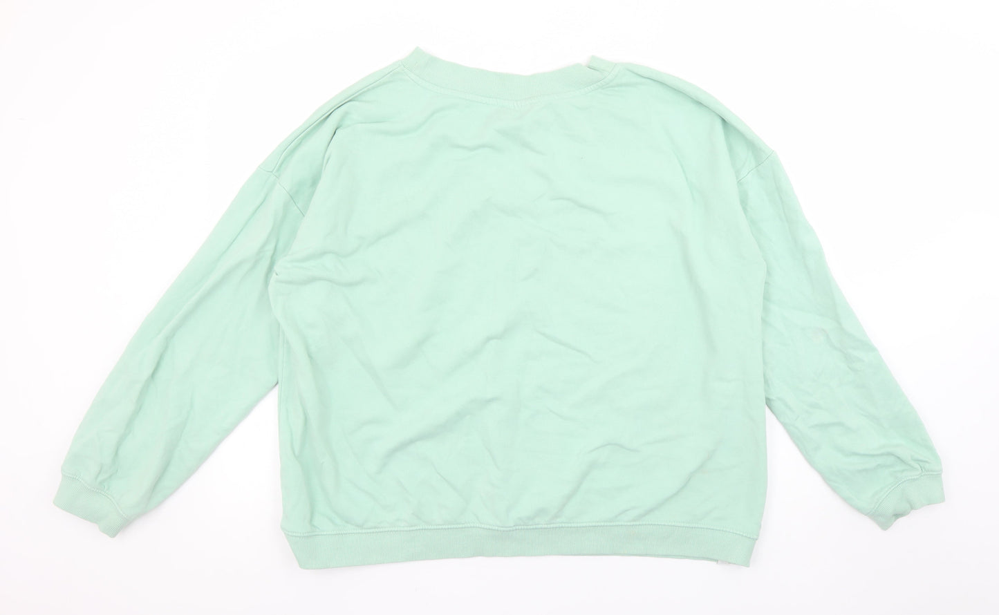 Womens UK Size 2XL bekkin Green Pullover Sweatshirt