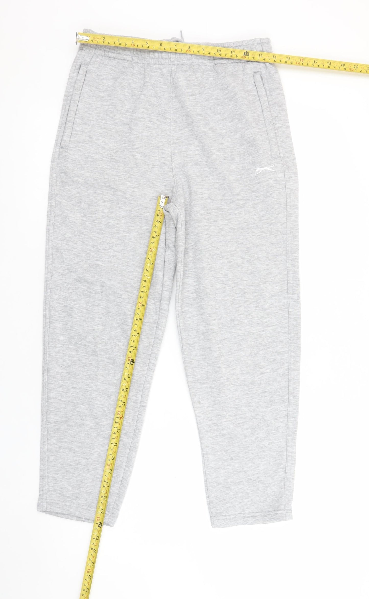 Boys UK Size 11-12 Years Slazenger Regular Fit Jogger Grey Trousers