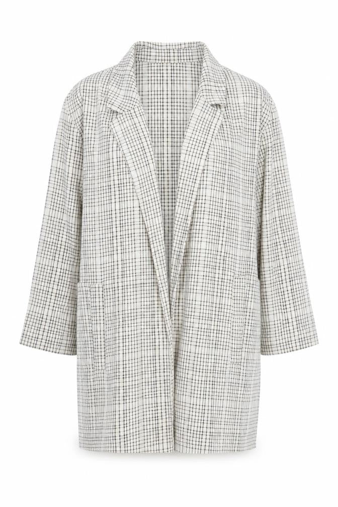 Womens UK Size 10 Stradivarius Regular Beige Blazer