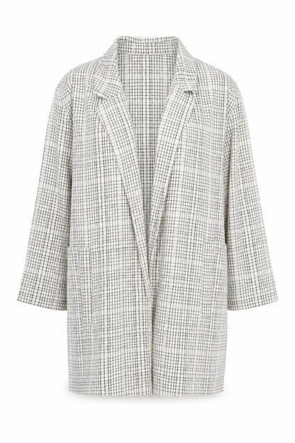 Womens UK Size 10 Stradivarius Regular Beige Blazer