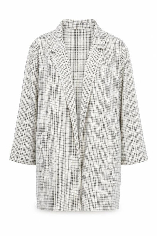 Womens UK Size 10 Stradivarius Regular Beige Blazer