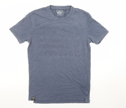 Mens UK Size M Diesel Blue  T-Shirt