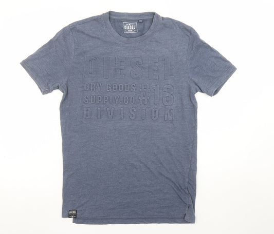 Mens UK Size M Diesel Blue  T-Shirt