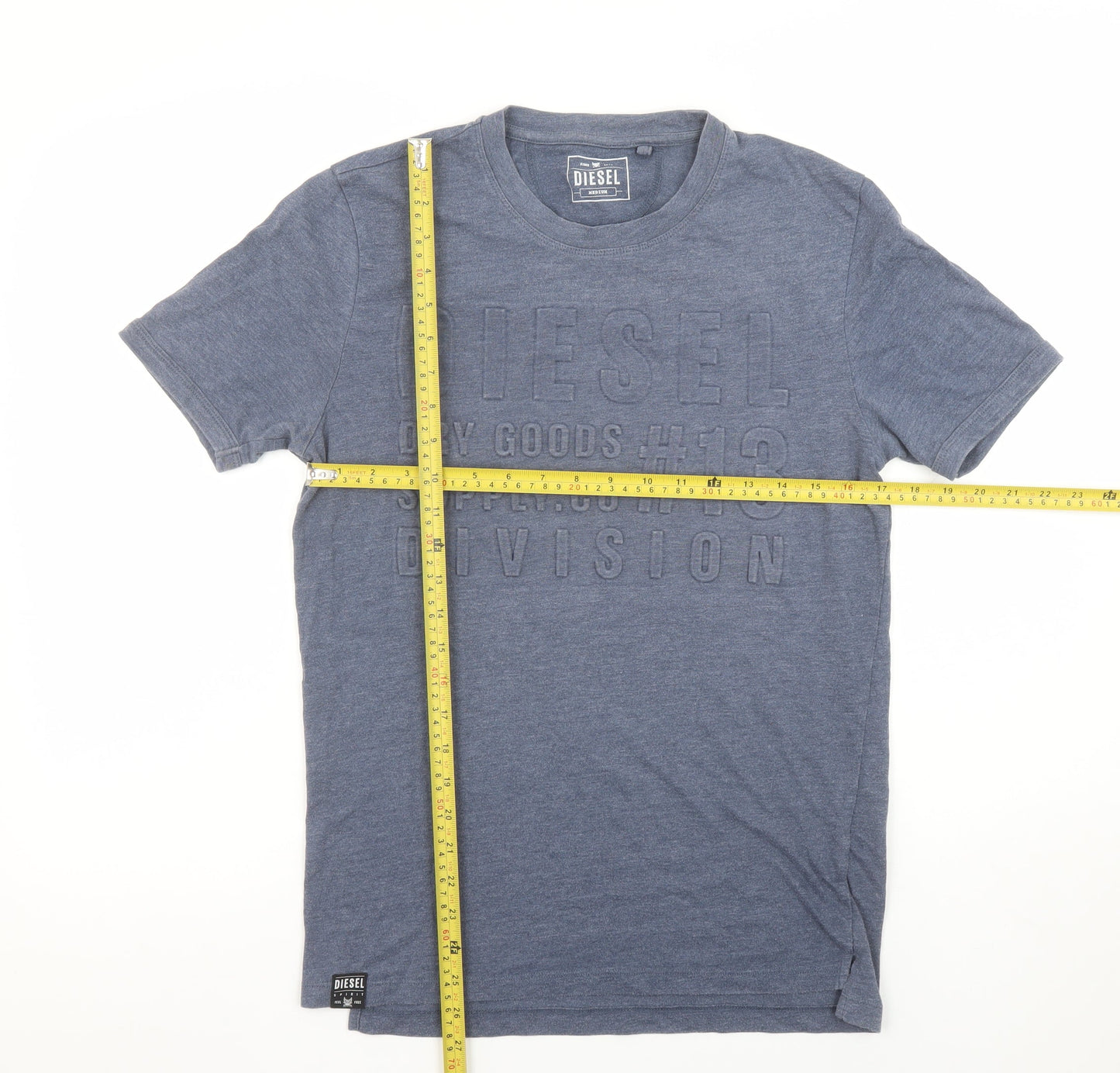 Mens UK Size M Diesel Blue  T-Shirt