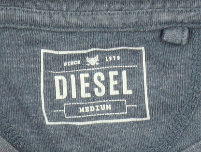 Mens UK Size M Diesel Blue  T-Shirt