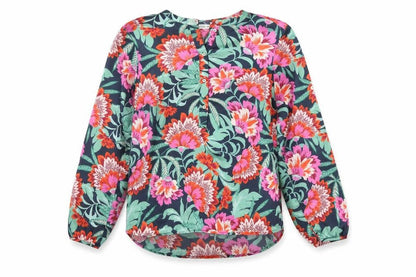 Womens UK Size 10 Gallery Multicoloured Tunic Blouse