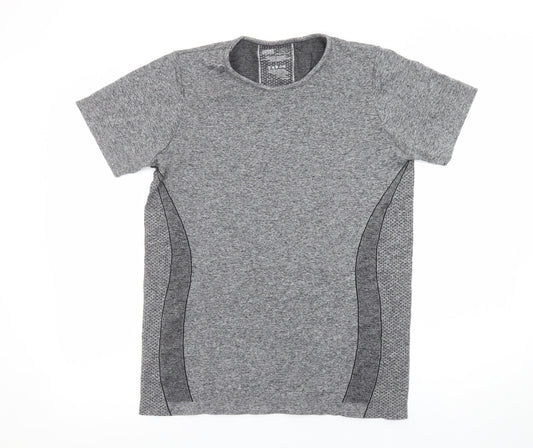 Womens UK Size L Dunnes Stores Grey Gym & Training Running & Jogging Yoga T-Shir
