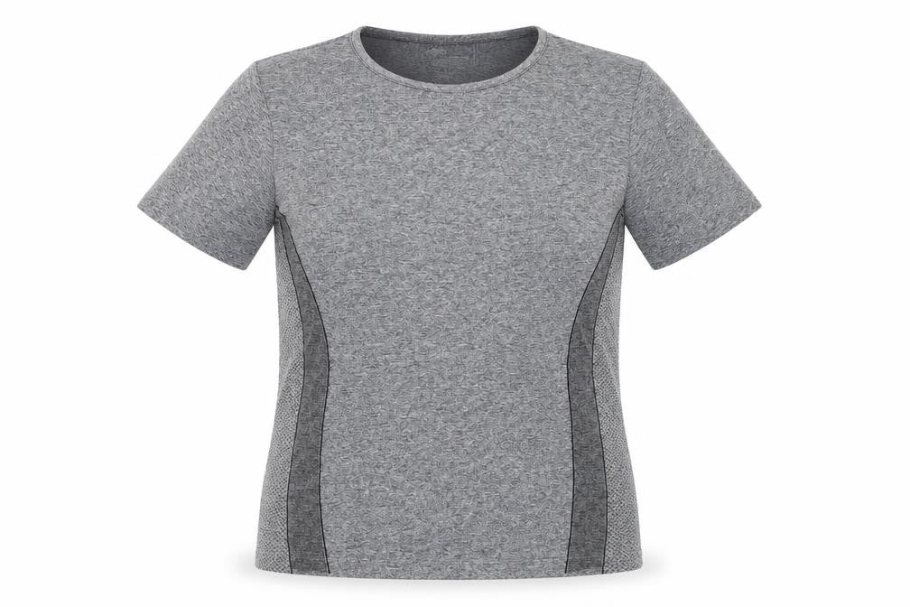 Dunnes Womens Grey Short Sleeve Active T-Shirt Size L