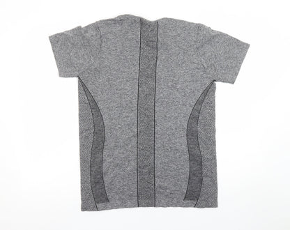 Womens UK Size L Dunnes Stores Grey Gym & Training Running & Jogging Yoga T-Shir