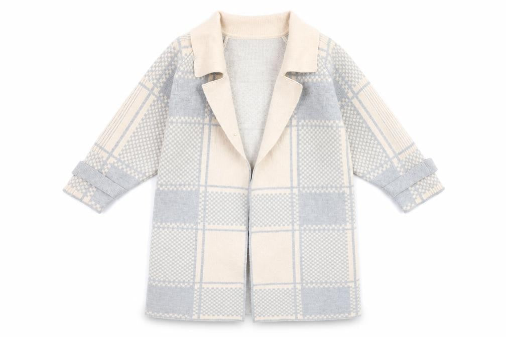 Girls UK Size 3-4 Years River Island Beige Cardigan Jumper