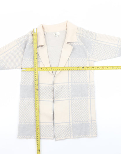 Girls UK Size 3-4 Years River Island Beige Cardigan Jumper