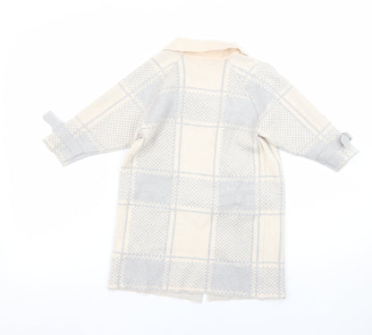 Girls UK Size 3-4 Years River Island Beige Cardigan Jumper