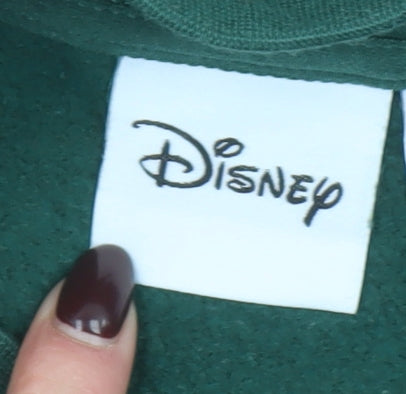 Womens UK Size S Disney Green Pullover Sweatshirt