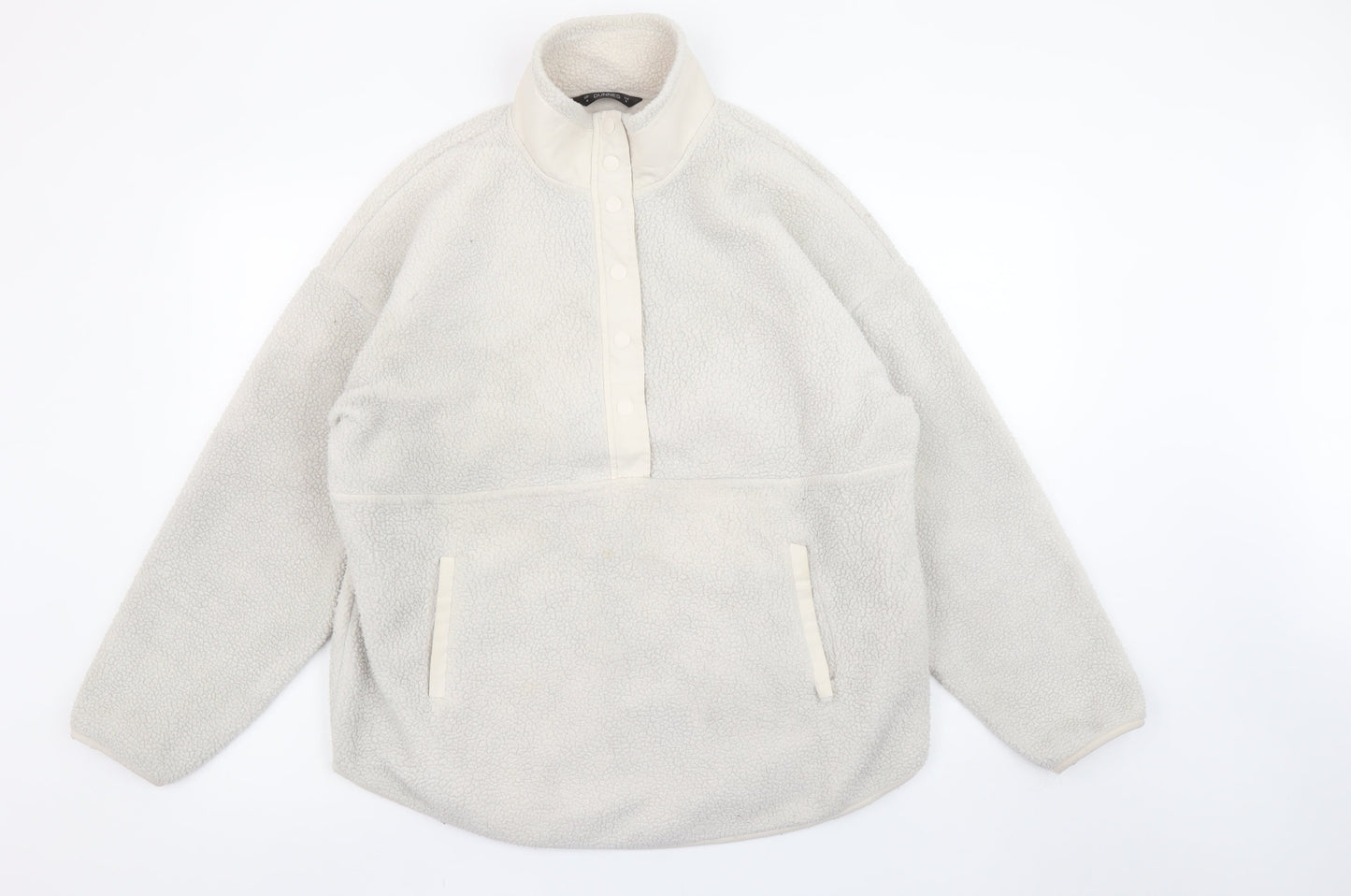 Womens UK Size 12 Dunnes Stores Ivory Pullover Sweatshirt