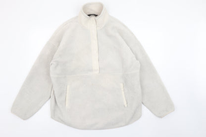 Womens UK Size 12 Dunnes Stores Ivory Pullover Sweatshirt