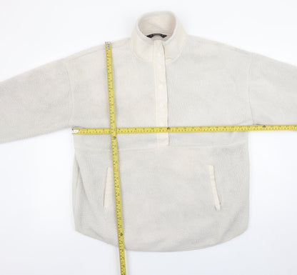 Womens UK Size 12 Dunnes Stores Ivory Pullover Sweatshirt