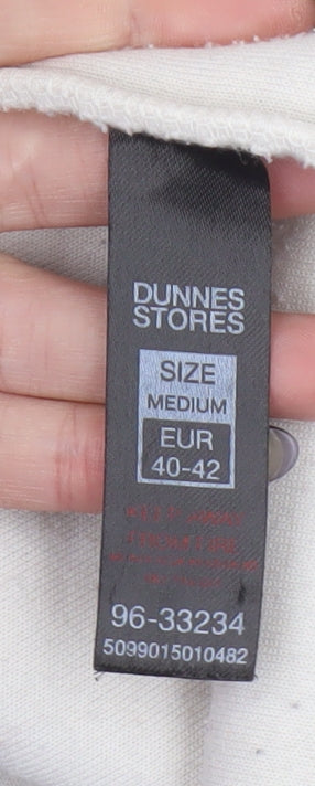 Womens UK Size 12 Dunnes Stores Ivory Pullover Sweatshirt