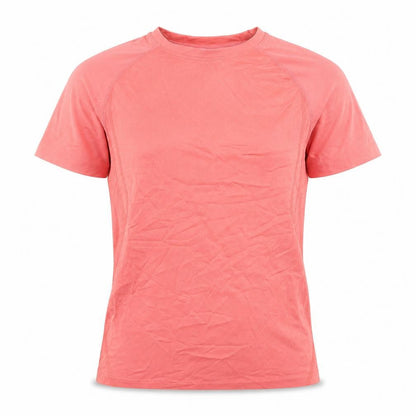 Front view of Dunnes Women Pink XS Slim Fit Lightweight Activewear T-Shirt