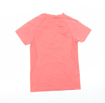 Womens UK Size XS Dunnes Stores Pink Running & Jogging Gym & Training Yoga T-Shi
