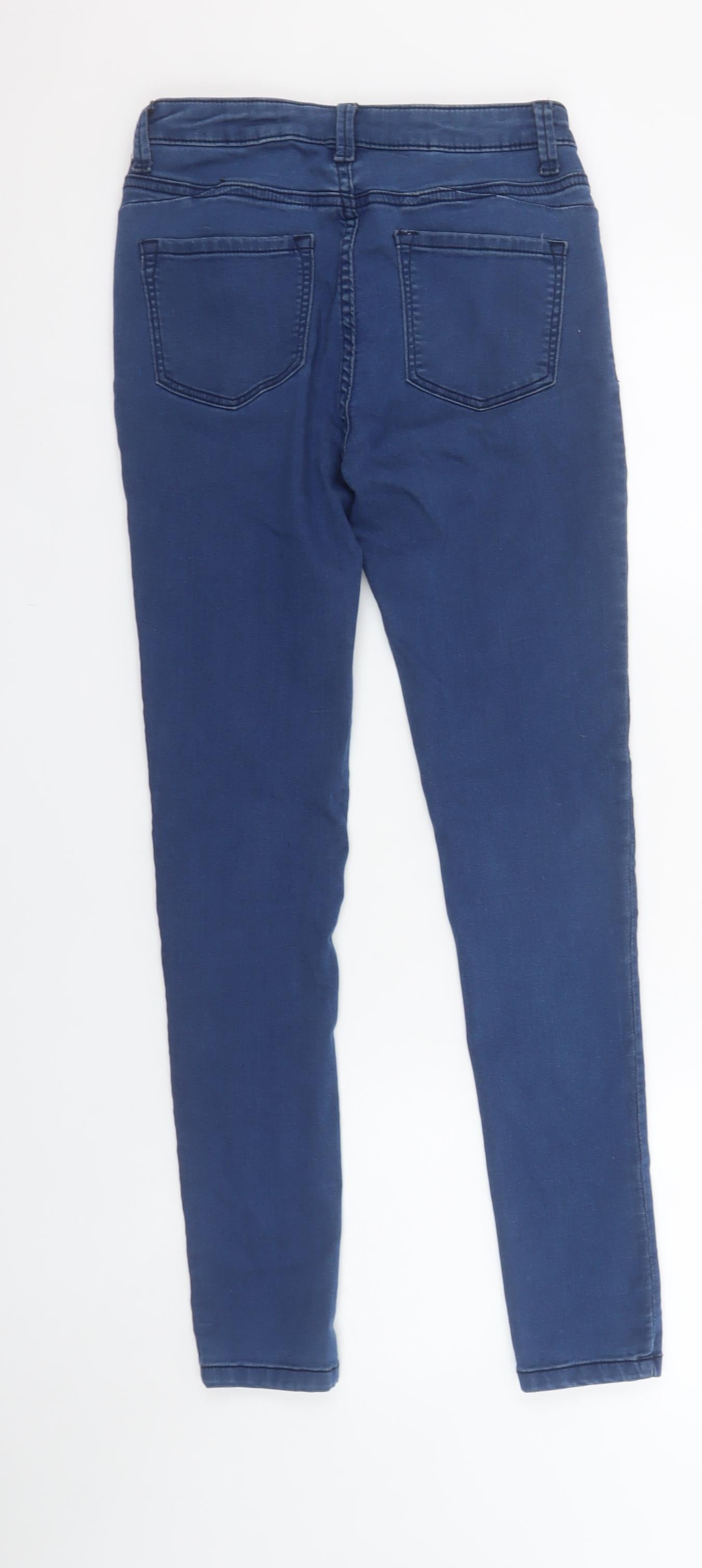 Womens UK Size 8 Denim Co. Slim Fit Skinny Blue Jeans