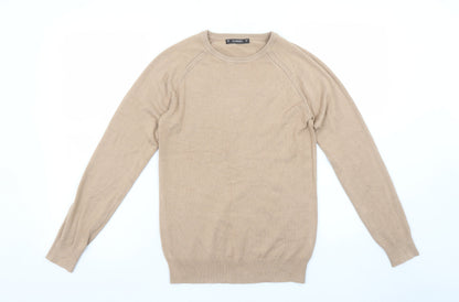 Womens UK Size S Dunnes Beige Pullover Jumper