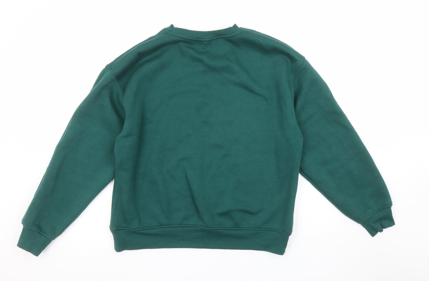 Womens UK Size M Dunnes Green Pullover Sweatshirt