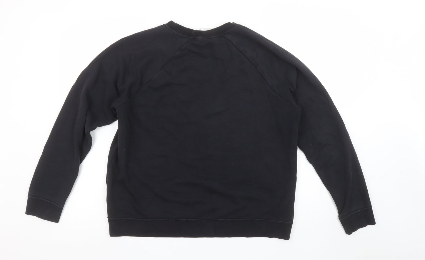 Womens UK Size L Nike Black Pullover Sweatshirt