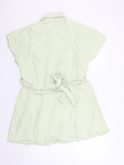 Womens UK Size 12 Zara Shirt Dress